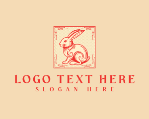 Zodiac - Rabbit Zodiac Sign logo design