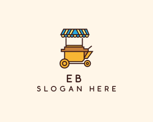 Market Food Cart Logo
