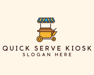 Kiosk - Market Food Cart logo design
