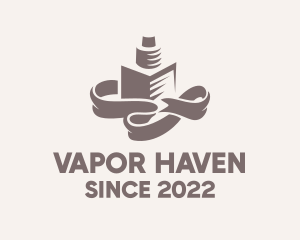 Vape - Vape Banner Ribbon logo design