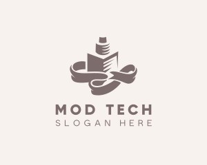 Mod - Vape Banner Ribbon logo design