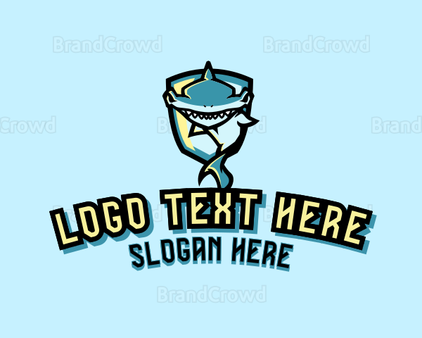 Gaming Hammerhead Shark Logo