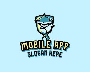 Gaming Hammerhead Shark Logo