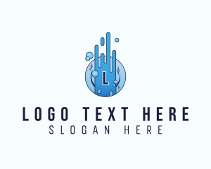 Plate - Dishwashing Plate Cleaning logo design