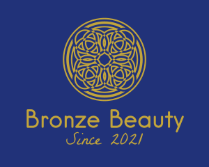 Bronze - Bronze Moroccan Centerpiece logo design