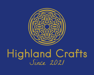 Scottish - Bronze Moroccan Centerpiece logo design