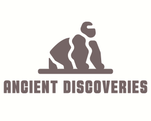 Archeology - Stone Rock Gorilla logo design