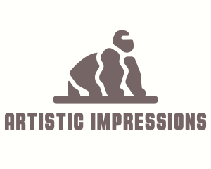 Stone Rock Gorilla logo design