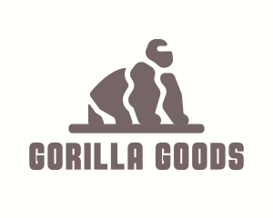 Gorilla - Stone Rock Gorilla logo design