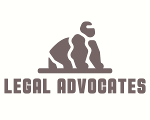 Stone Rock Gorilla logo design