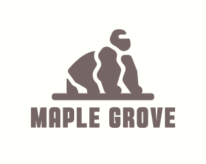 Stone Rock Gorilla logo design