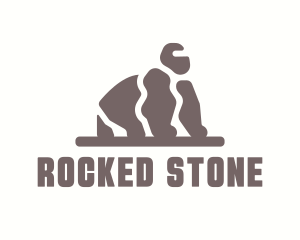 Stone Rock Gorilla logo design