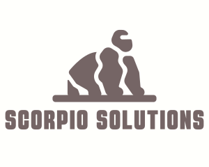 Stone Rock Gorilla logo design