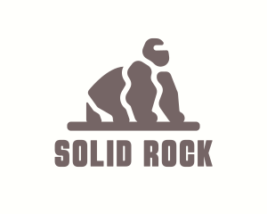 Stone - Stone Rock Gorilla logo design