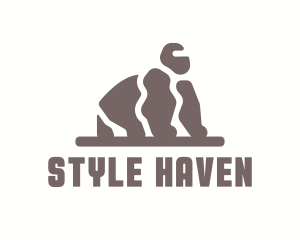 Stone Rock Gorilla logo design