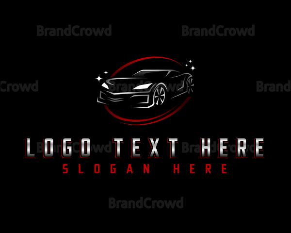 Auto Car Detailing Logo