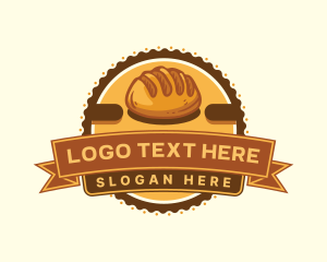 Bread Food Bakery  logo design