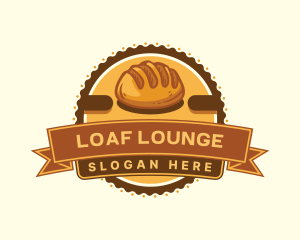 Loaf - Bread Food Bakery logo design