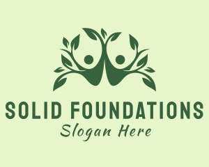 Sustainability - Human Tree Foundation logo design