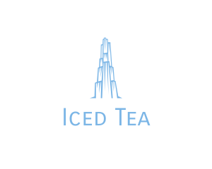 Ice Building Structure logo design