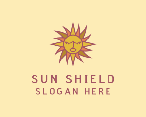 Sunscreen - Summer Solar Sun logo design