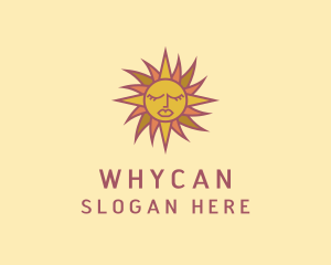 Natural Energy - Summer Solar Sun logo design