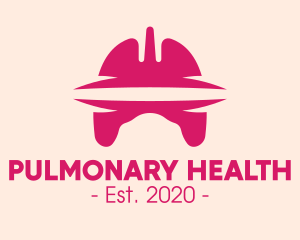 Pulmonary - Pink Respiratory System logo design