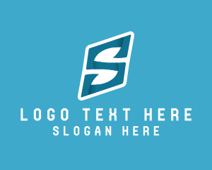 Fintech - Tech Gaming Letter S logo design