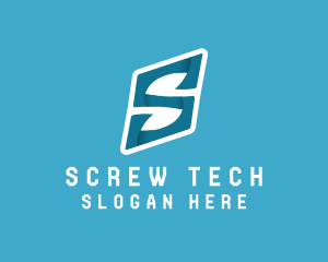 Tech Gaming Letter S logo design