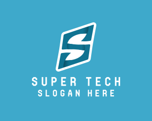 Tech Gaming Letter S logo design