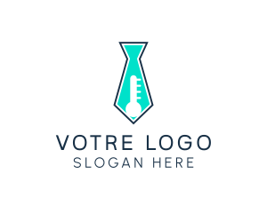 Necktie Laboratory Tube  Logo
