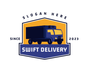 Delivery - Logistics Truck Delivery logo design