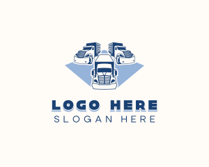 Delivery Truck - Logistics Delivery Truck logo design
