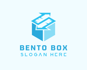 Box Arrow Forwarding logo design