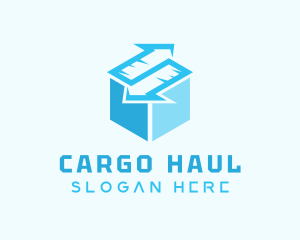 Box Arrow Forwarding logo design