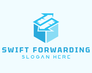 Box Arrow Forwarding logo design