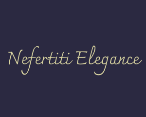 Elegant Cursive Business logo design