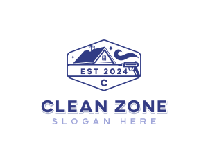 Roof Gutter Cleaning logo design