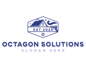 Roof Gutter Cleaning logo design