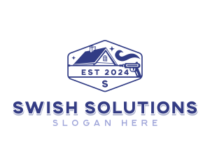 Swish - Roof Gutter Cleaning logo design
