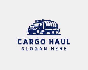 Tanker Truck Trucking Transport logo design