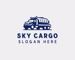 Tanker Truck Trucking Transport logo design