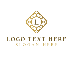 Salon - Jewelry Fashion Ornament Lantern logo design