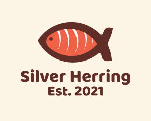 Herring - Salmon Sashimi Restaurant logo design