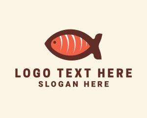 Herring - Salmon Sashimi Restaurant logo design