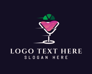 Mocktail - Fast Liquor Beverage logo design