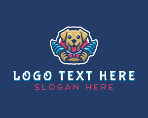 Veterinarian - Dog Ice Cream Dessert logo design