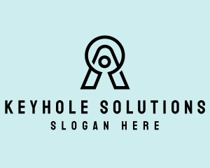 Keyhole - Keyhole Modern A logo design