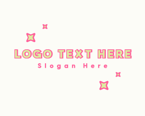 Playful - Quirky Star Sparkle logo design