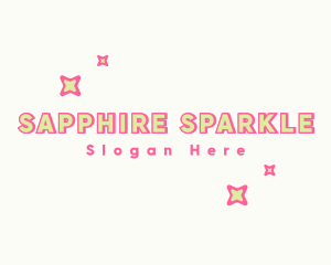 Quirky Star Sparkle logo design